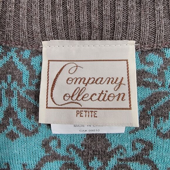 Company Collection Petite Cardigan Womens Petite Medium One Button Vintage - Picture 8 of 11